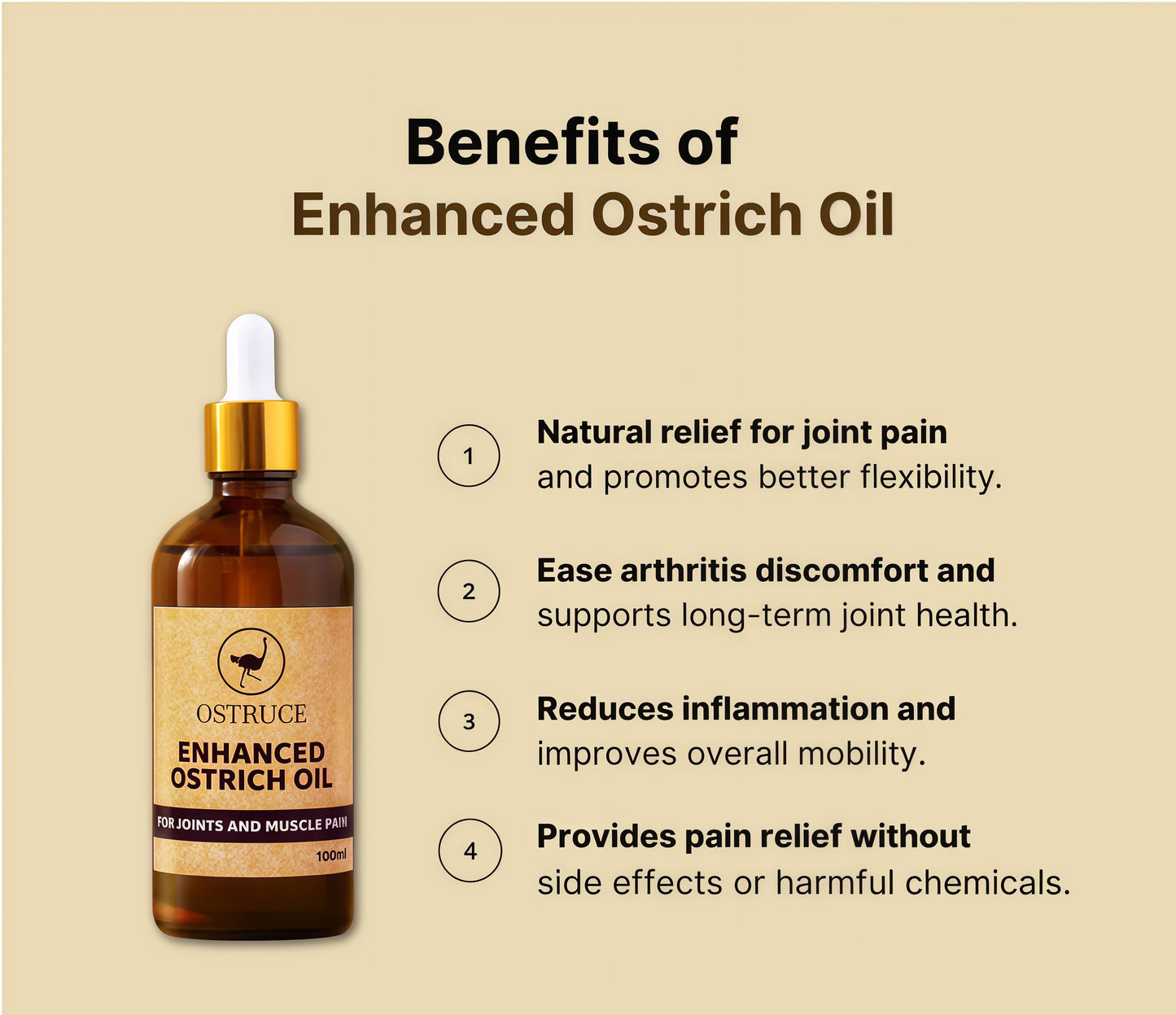 Enhanced Ostrich Oil 30 ml