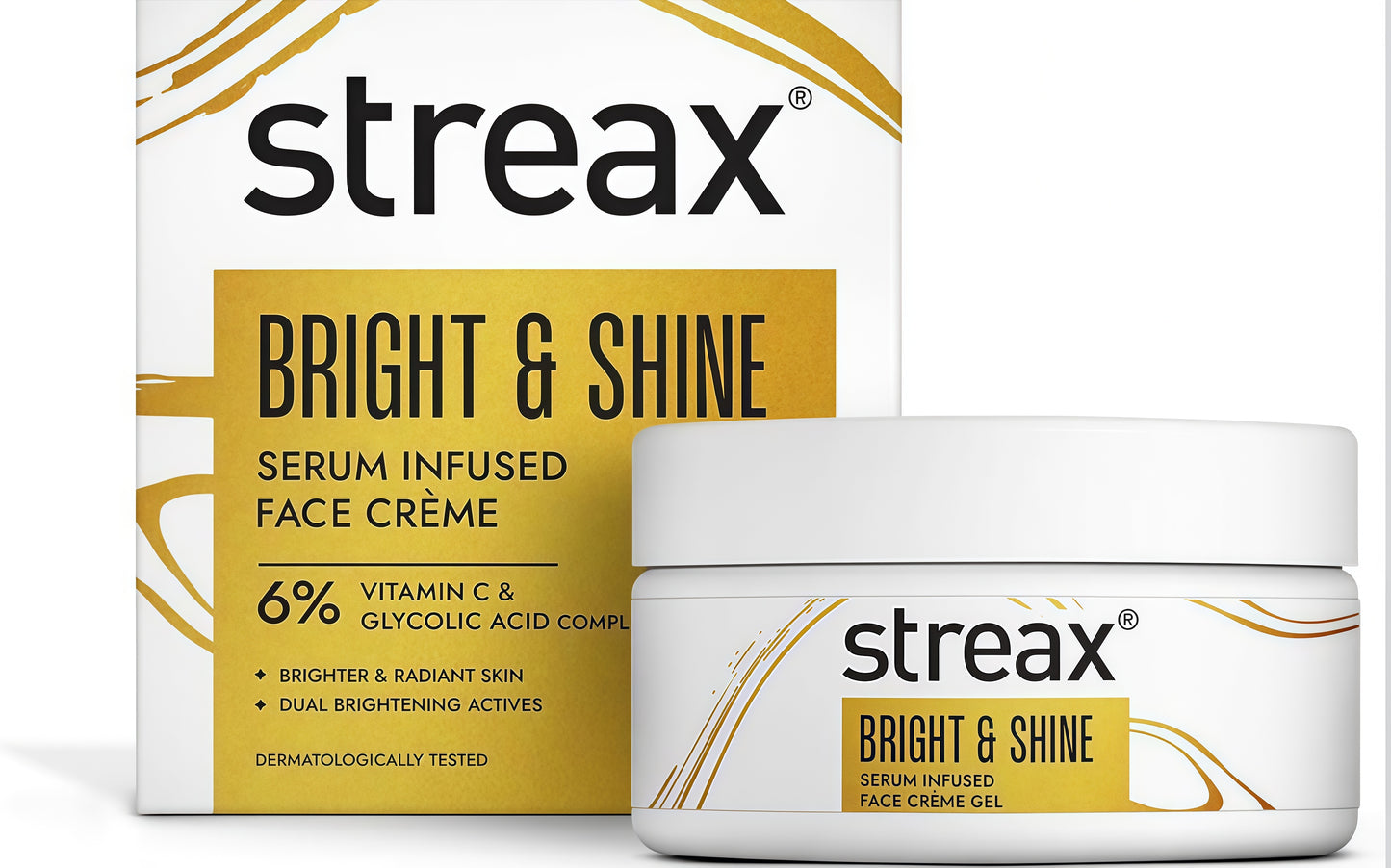 Streax Bright & Shine Serum Infused Face Cream